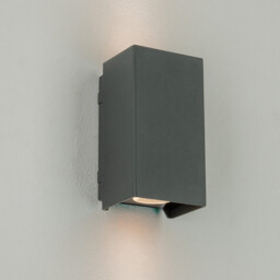 Zambelis Outdoor Up Down Wall Lamp Graphite LED 3000K IP65 - thumbnail 2