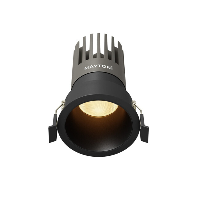 Dip LED Recessed Wall Lamp Black 2700K - image 1