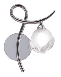 Fragma Wall Lamp Right Switched 1 Light G9, Polished Chrome - thumbnail 1