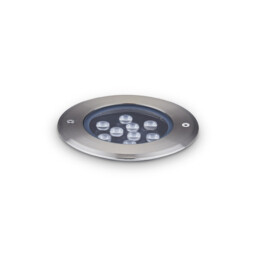 LED Outdoor Recessed Floor & Decking Light Steel IP67, 3000K - thumbnail 1