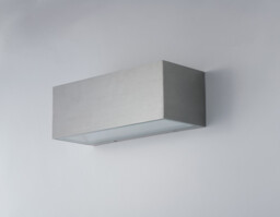 TWIN LED 2 Light Up Down Light Nickel, IP54 3000lm 4000K 30x10.8x12cm - thumbnail 1