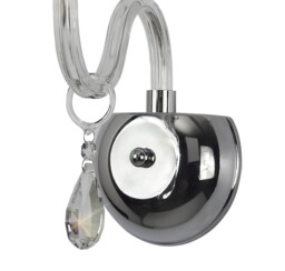 Allegany Wall Lamp, 1 Candle Light E14, Polished Chrome, Clear Glass, Crystal - thumbnail 5