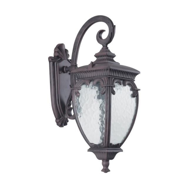 Fleur Outdoor Wall Lantern Bronze Antique, IP44