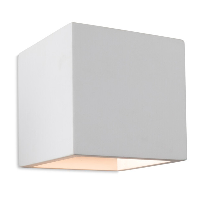 Troy 1 Light Plaster Indoor Wall Light White, G9