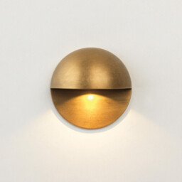 Tivola LED Outdoor Wall Light Antique Brass IP65 - thumbnail 1
