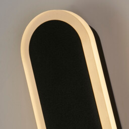 Bordo LED Outdoor Wall Lamp, Length 600mm, Black - thumbnail 3