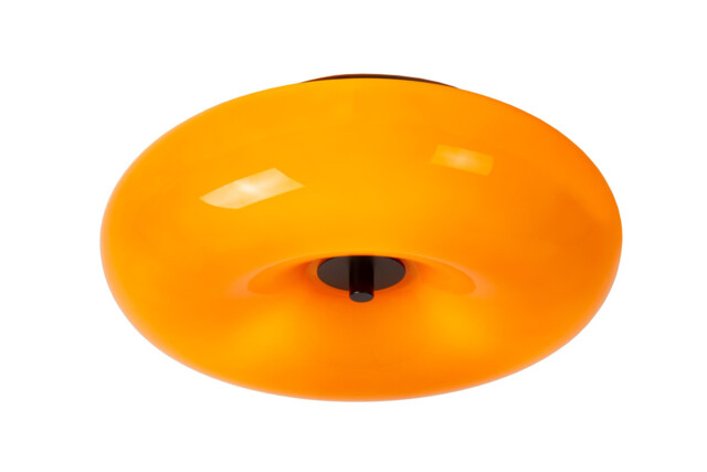 Lucide SENTINO - Flush ceiling light - Ø 30 cm - 3xG9 - Orange - image 1