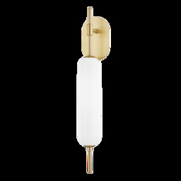 Miley 1 Light Wall Sconce Aged Brass