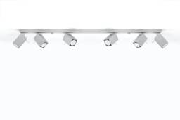 Merida 6 Light Spotlight Bar Grey, GU10 - thumbnail 2