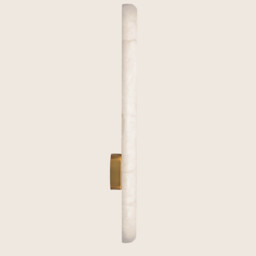 Liora 19W Integrated Led Wall Lamp Brass-Natural Alabaster LED 3000K Dimmable - thumbnail 3
