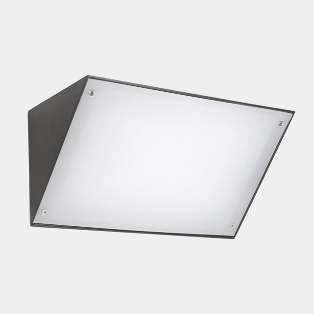 Curie Outdoor Wall Down Lamp 35cm Urban Grey LED 28.9W CCT 2700-3200-4000K IP65 On-Off - image 1