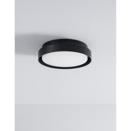 Oliver Outdoor Flush Sandy Black Aluminium LED 20W 1550Lm 3000K IP65 - thumbnail 3