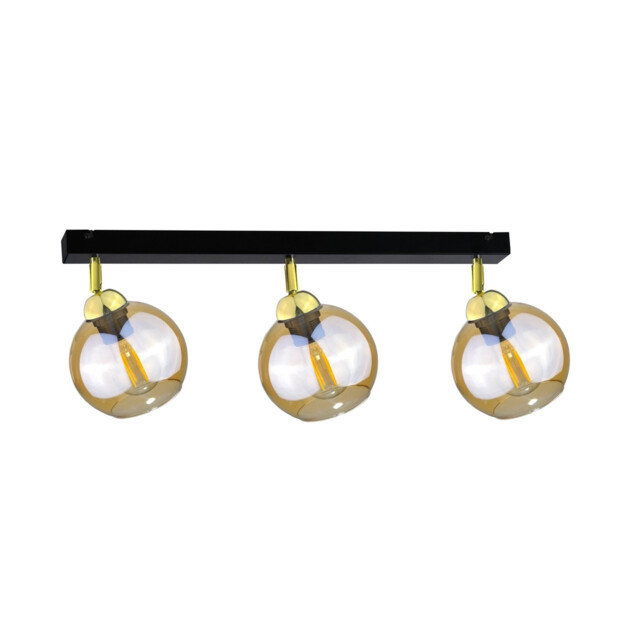 Thea Ceiling Spotlight Bar Gold, 60cm, 3x E27