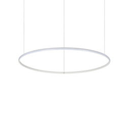 Hulahoop LED Decorative Round Integrated Pendant Light White, 3000K