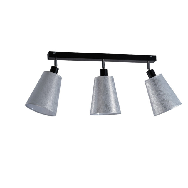 Eva Ceiling Spotlight Bar Silver, 30.5cm, 3x E27