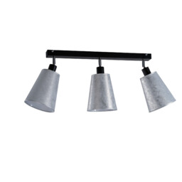 Eva Ceiling Spotlight Bar Silver, 30.5cm, 3x E27