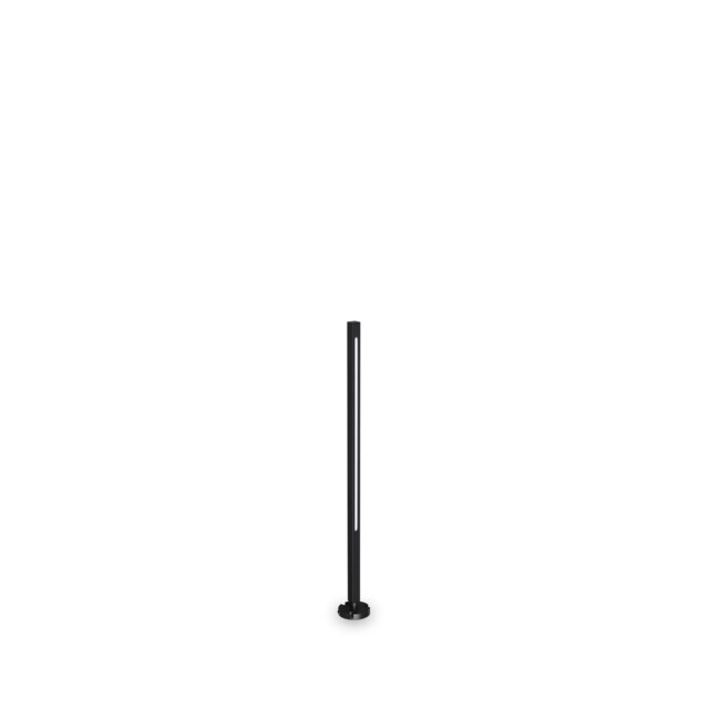 JEDI 80cm LED Outdoor Bollard Black, 3000K, IP65, Non-Dim - image 1