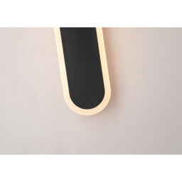 Bordo LED Outdoor Wall Lamp, Length 900mm, Black - thumbnail 3