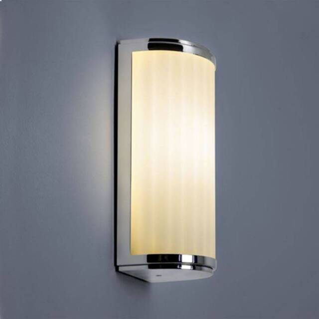 Monza Classic 250 Bathroom Wall Light Polished Chrome IP44