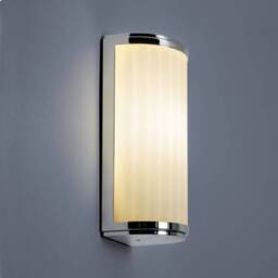 Monza Classic 250 Bathroom Wall Light Polished Chrome IP44