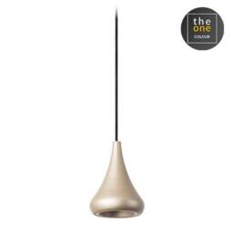 Cherry LED Dome Ceiling Pendant Painted Gold 13cm 1185lm 2700K - Special Offer