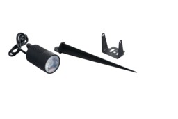 Target Outdoor LED Aluminium Flood Light With Spike Included, Black, IP67, Rgb+4000K