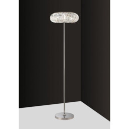 Banda Floor Lamp 6 Light G9 Polished Chrome/Crystal (Can Only Be Shipped On A Pallet, Additional Charges May Apply.) - thumbnail 2