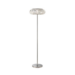 Banda Floor Lamp 6 Light G9 Polished Chrome/Crystal (Can Only Be Shipped On A Pallet, Additional Charges May Apply.) - thumbnail 1