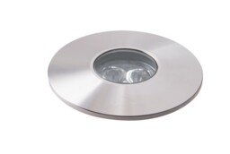 Iride Outdoor LED Dimmable Integrated Recessed Ground Lights Rgb, Stainless Steel, IP67