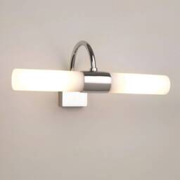 Dayton Bathroom Over Mirror Twin Wall 2 Light Polished Chrome IP44, G9 - thumbnail 1