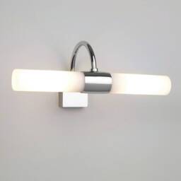 Dayton Bathroom Over Mirror Twin Wall 2 Light Polished Chrome IP44, G9 - thumbnail 3