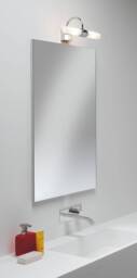 Dayton Bathroom Over Mirror Twin Wall 2 Light Polished Chrome IP44, G9 - thumbnail 5