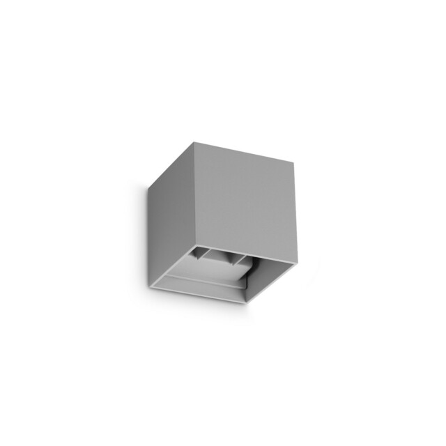 Atom 10cm Outdoor Up Down Wall Lamp Grey 2x LED 1150lm 3000K IP54 - image 1