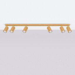 Karbon Minimalist Spotlight Bar 6 Light Gold - thumbnail 2
