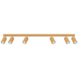 Karbon Minimalist Spotlight Bar 6 Light Gold - thumbnail 1