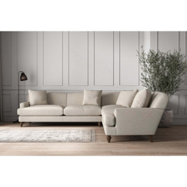 Nkuku Deni Corner Sofa - Make To Order - Grand - Brera Linen Natural