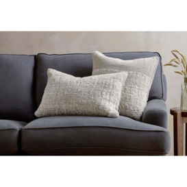 Nkuku Puli Recycled Linen Cushion Cover - Textiles - Natural - 50 x 50 cm