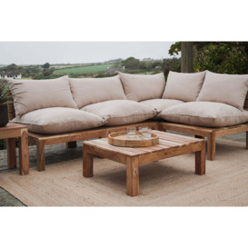 nkuku Anbarasi Acacia Coffee Table - Outdoor Living - Natural