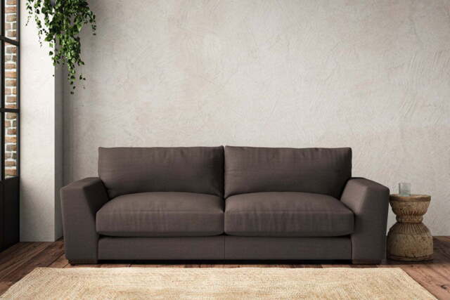 nkuku Guddu Sofa - Make To Order - Large - Recycled Cotton Mocha