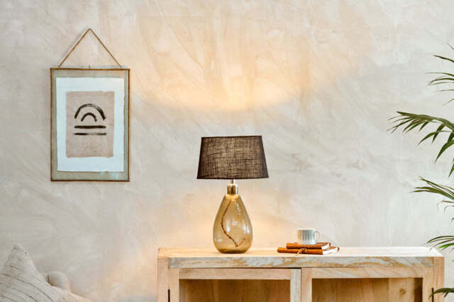 nkuku Baba Recycled Glass Lamp - Lamps - Small Tall - Green Smoke