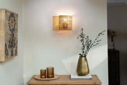 nkuku Noko Rattan Wall Lamp - Lights - Small - Natural