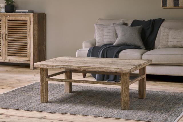 nkuku Ibo Reclaimed Wood Coffee Table - Tables - One Size - Natural