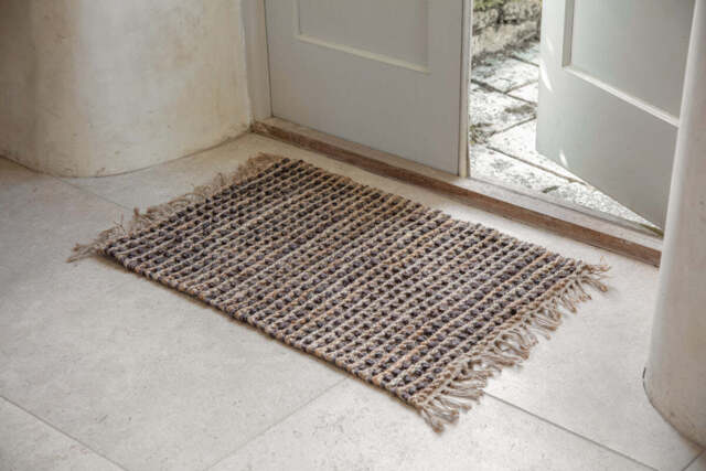 nkuku Davli Jute Doormat - Rugs - Natural - 60 x 90 cm