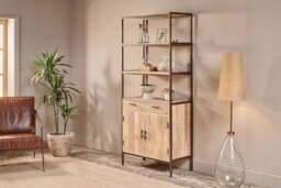 nkuku Dasai Mango Wood Storage Unit - Storage Furniture - One Size - Natural
