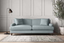 nkuku Deni Sofa - Make To Order - Grand - Recycled Cotton Horizon