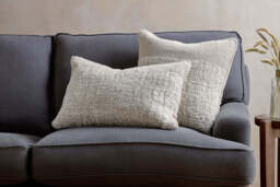 nkuku Puli Recycled Linen Cushion Cover - Textiles - Natural - 50 x 50 cm