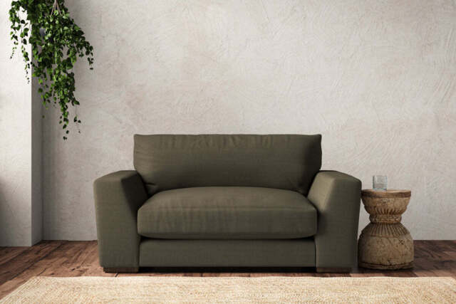 nkuku Guddu Love Seat - Make To Order - One Size - Recycled Cotton Fatigue