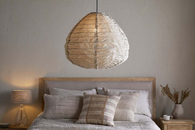 nkuku Hirana Cotton Lampshade - Shades - One Size - Natural