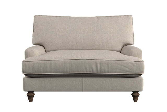 nkuku Marri Love Seat - Make To Order - One Size - Brera Linen Natural