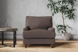 nkuku Marri Armchair - Make To Order - Recycled Cotton Mocha - No Colour